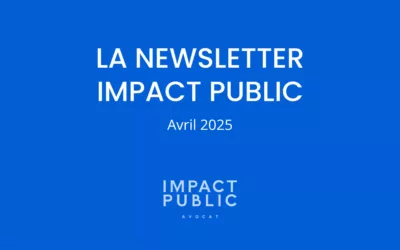 Actualités juridiques – Avril 2025